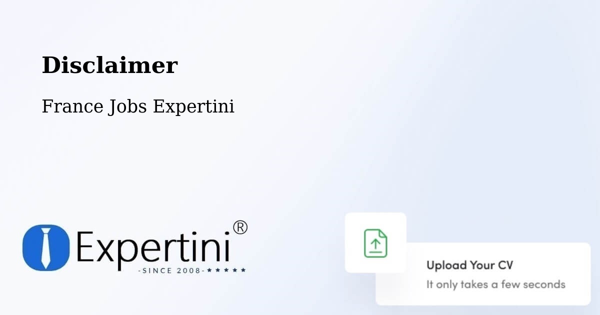 Disclaimer – Querrien - France Jobs Expertini