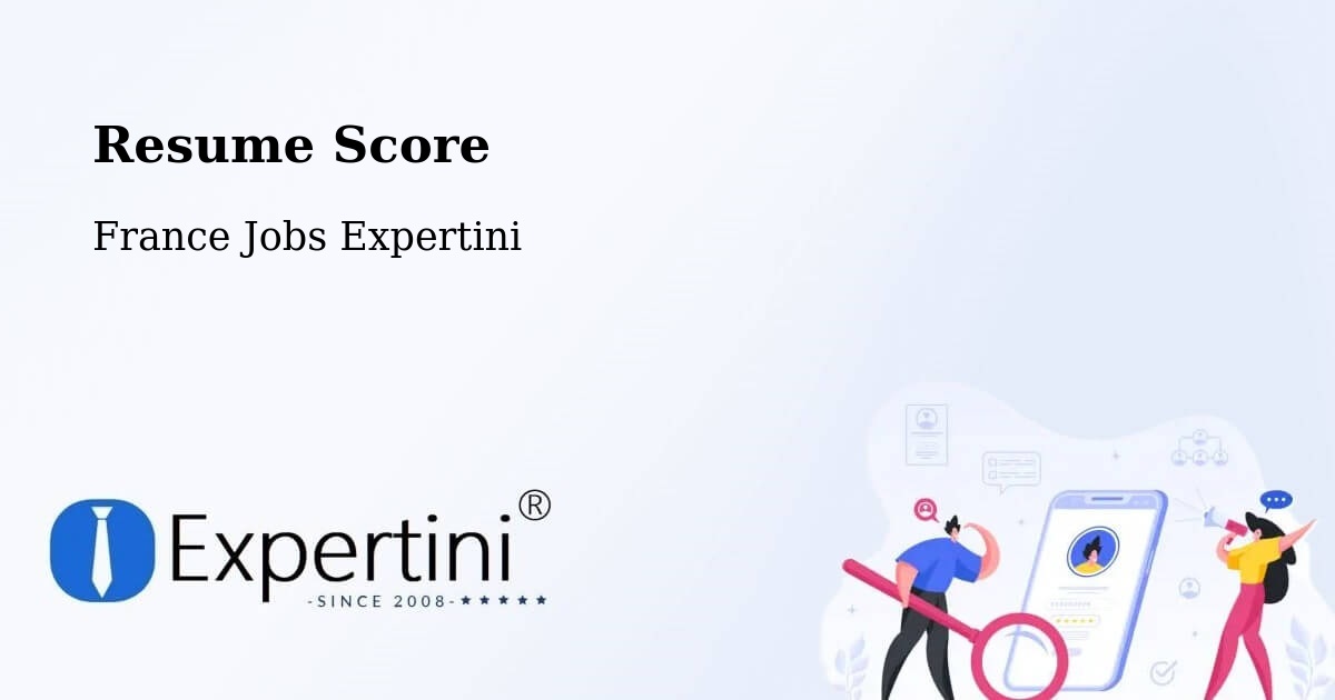 Resume Score & Job Description Match Tool – Querrien - France Jobs Expertini