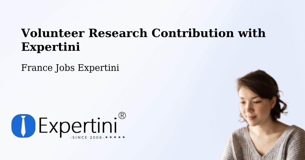 Volunteer Research Contribution Program – Querrien - France Jobs Expertini